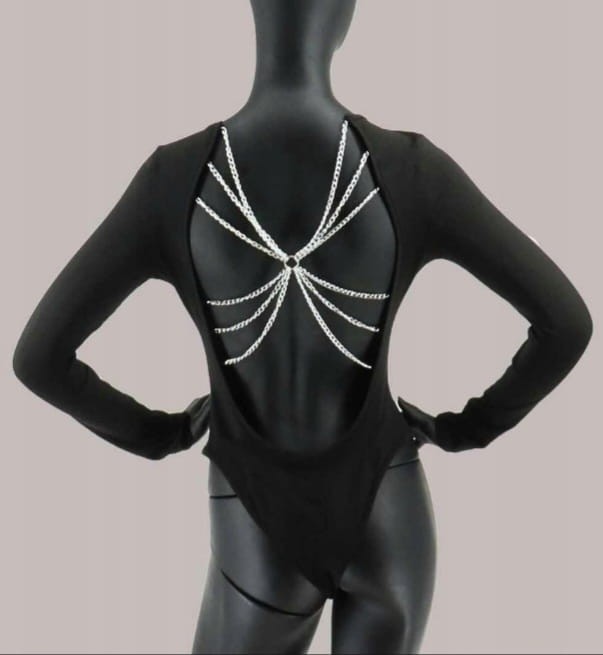 Damskie body z odkrytymi plecami - obrazek 3